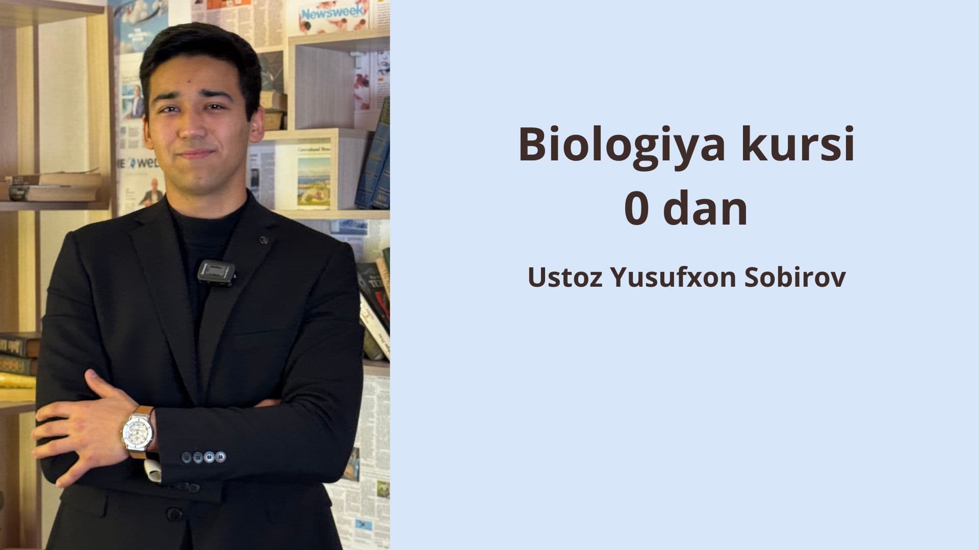 Biologiya kursi 0 dan
